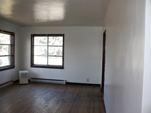Interior picture of the two-bedroom house on 422 N. Washington in Moscow, Id