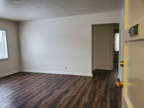 a two-bedroom at The Elysian Fourplexes, 1119 Third Street, #101, Moscow ID 83843