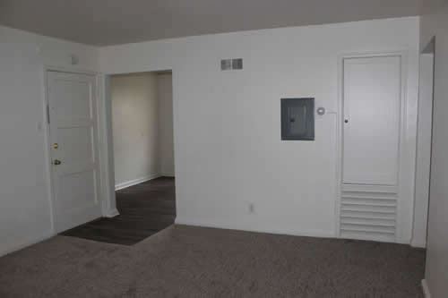 A one-bedroom at The ELysian Fourplexes, apartment 102 on 307 South Blaine Street in Moscow, Id