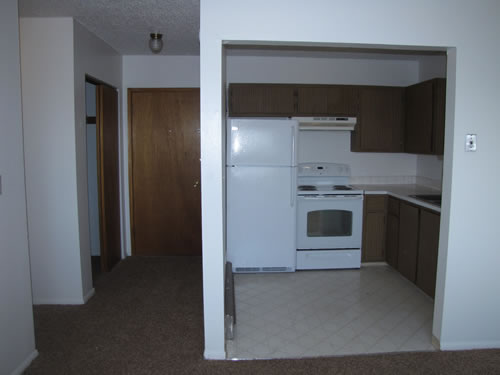 A one-bedroom at The Cougar Apartments, 205 Larry Street, #17, Pullman WA 99163