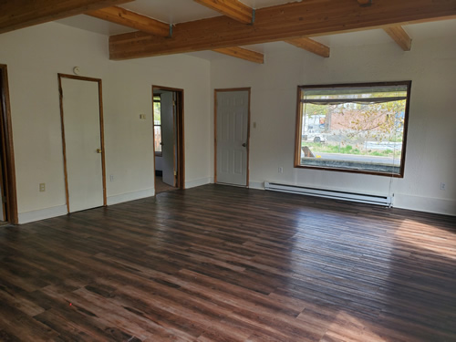 An interior picture of the three-bedroom  house on 117 N. Asbury in Moscow, Id