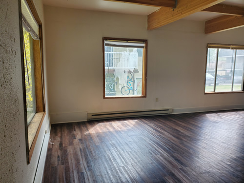 An interior picture of the three-bedroom  house on 117 N. Asbury in Moscow, Id