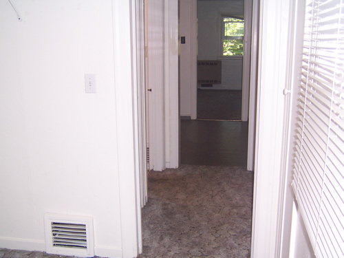 A one-bedroom apartment in the fourplex on 118 S. Hayes Street in Moscow, Id