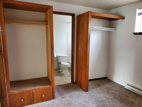 A one-bedroom at The Notus Apartments, apartment 9 on 200 Lauder Avenue in Moscow, Id