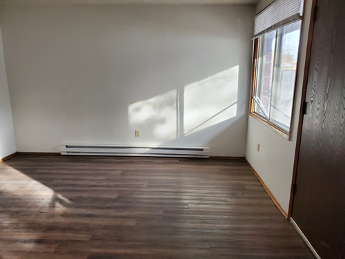 A one-bedroom at The Notus Apartments, apartment 9 on 200 Lauder Avenue in Moscow, Id