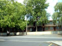 An exterior image of Notus Apartments on 200 Lauder in Moscow, Id