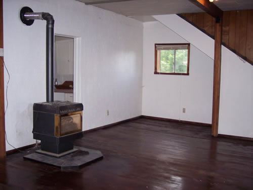 An interior picture of the three-bedroom house on 207 N. Asbury, Moscow, Id