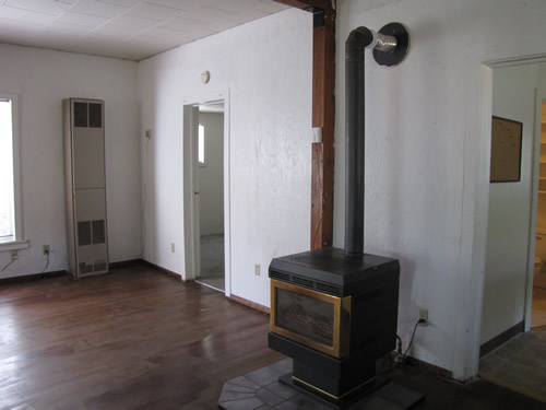 An interior picture of the three-bedroom house on 207 N. Asbury, Moscow, Id
