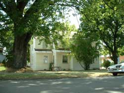 An exterior picture of the fourplex on 328 S. Lilly in Moscow, Id