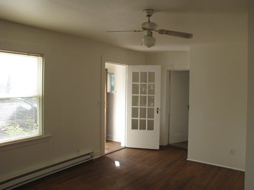 An interior picture of the house on 416 W. Fourth in Moscow, Id