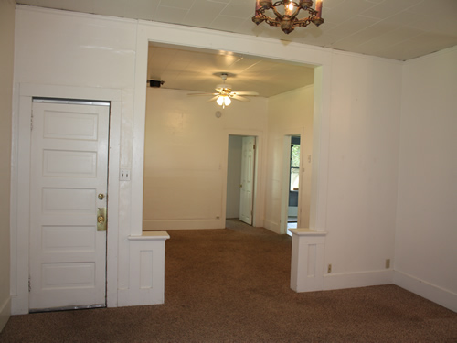 A three-bedroom dwelling at 422 N. Washington in Moscow, Id