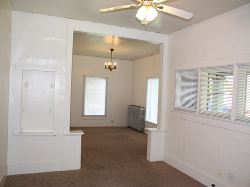 A three-bedroom dwelling at 422 N. Washington in Moscow, Id