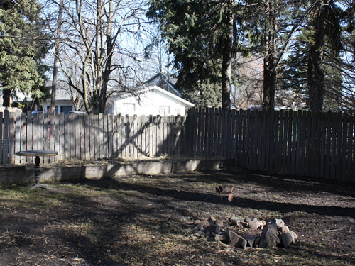 An exterior picture of the two-bedroom house on 428 N. Washington in Moscow, Id