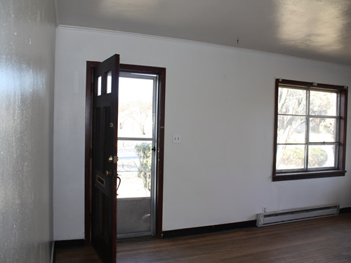 Interior picture of the two-bedroom house on 422 N. Washington in Moscow, Id