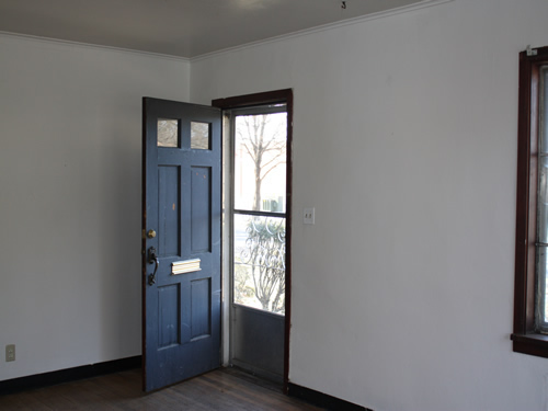 Interior picture of the two-bedroom house on 422 N. Washington in Moscow, Id