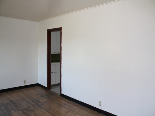 Interior picture of the two-bedroom house on 422 N. Washington in Moscow, Id