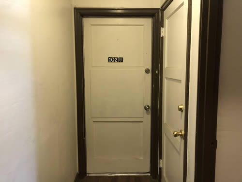 entry to apartment