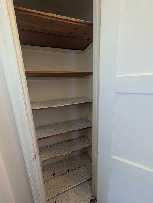 linen closet
    