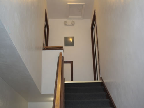 Interior entryway to The ELysian Fourplexes