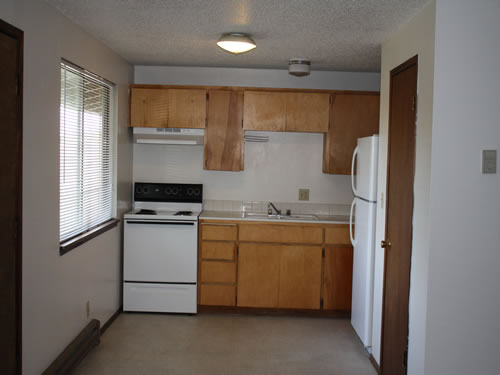 A two-bedroom at The Olympus Plus Apartments, apartment 7 on 1200 Hillside Circle in Pullman, Wa