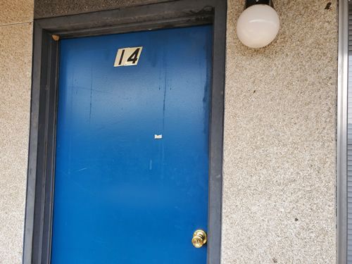 Entry to apartment