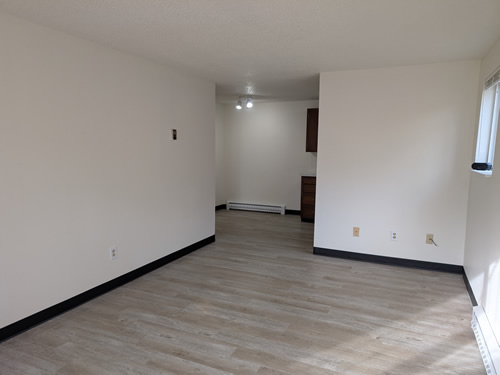 living room/dining room