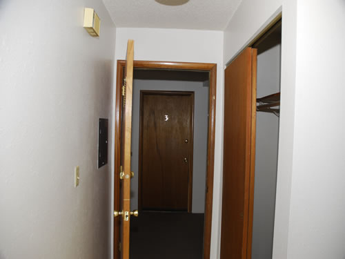 A one-bedroom at The Lamont Apartments, on 1810 Lamont Street in Pullman, Wa