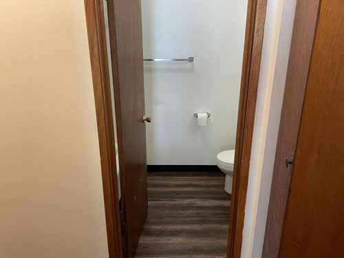 bathroom entry