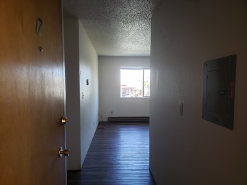 Entry to apartment