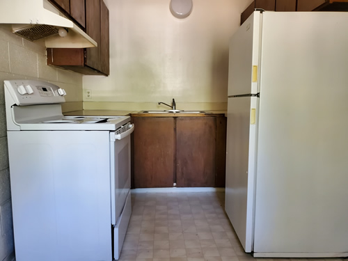 A two-bedroom at The Morton Street Apartments, 545 Morton St., apt. 101