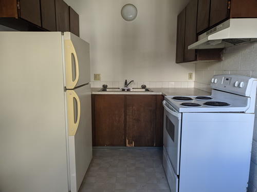 A two-bedroom at The Morton Street Apartments, 545 Morton St., apt. 101