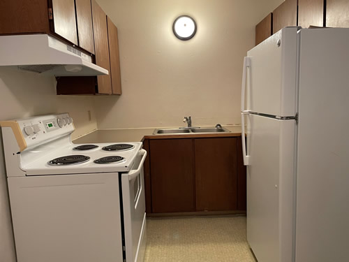 A two-bedroom at The Morton Street Apartments, 545 Morton St., apt. 101