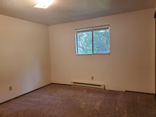 A one-bedroom at The West View Terrace Apartments, 1130 Markley Drive, apartment 3 in Pullman, Wa