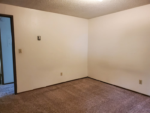 A one-bedroom at The West View Terrace Apartments, 1130 Markley Drive, apartment 3 in Pullman, Wa