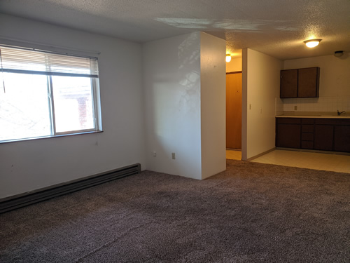 kitchen and livingroom