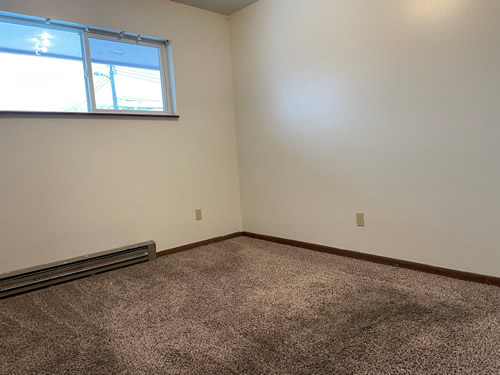 A two-bedroom at The West View Terrace Apartments on 1142 Markley Drive, apartment 6 in Pullman, Wa