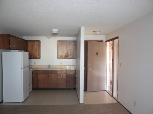 A two-bedroom at The West View Terrace Apartments, 1142 Markley Drive, apartment 7 in Pullman, Wa