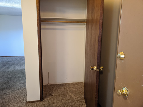 Entry closet