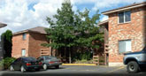 An exterior image of The West View Terrace Apartments, on Markley Drive, Pullman, Wa