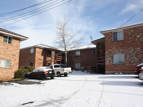 Exterior picture of THE WEST VIEW TERRACE APARTMENTS: 1130, 1134, 1138, 1142, 1146 Markley Drive; Pullman, Wa